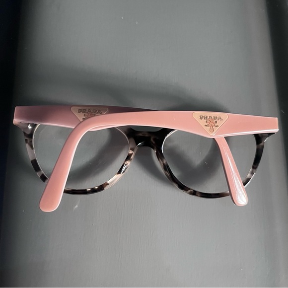 Prada Tortoise Butterfly Eyeglass Frames - Italy - Picture 8 of 14